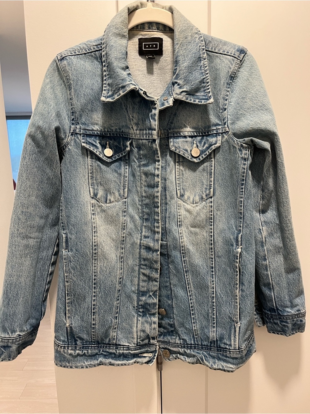 AYR The Doublestar Denim Jacket Vintage Wash Size S - Picture 4 of 10